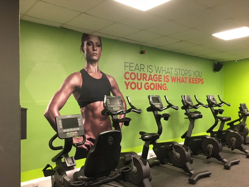 Create instant impact with striking, full colour wall graphics.